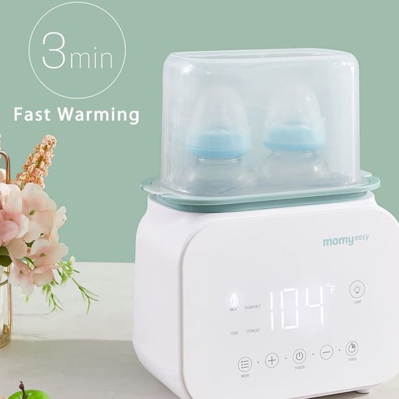 Baby Bottle Warmer, Fast Bottle Warmer 7-in-1 Food Heater&Defrost LCD nwt - Picture 3 of 7